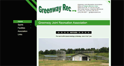 Desktop Screenshot of greenwayrec.org